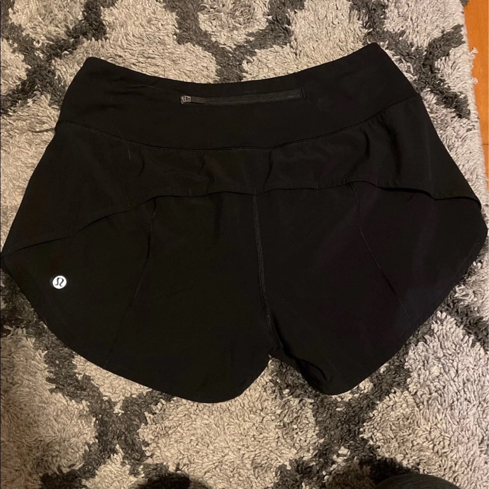 Lululemon High Rise Speed Up Shorts